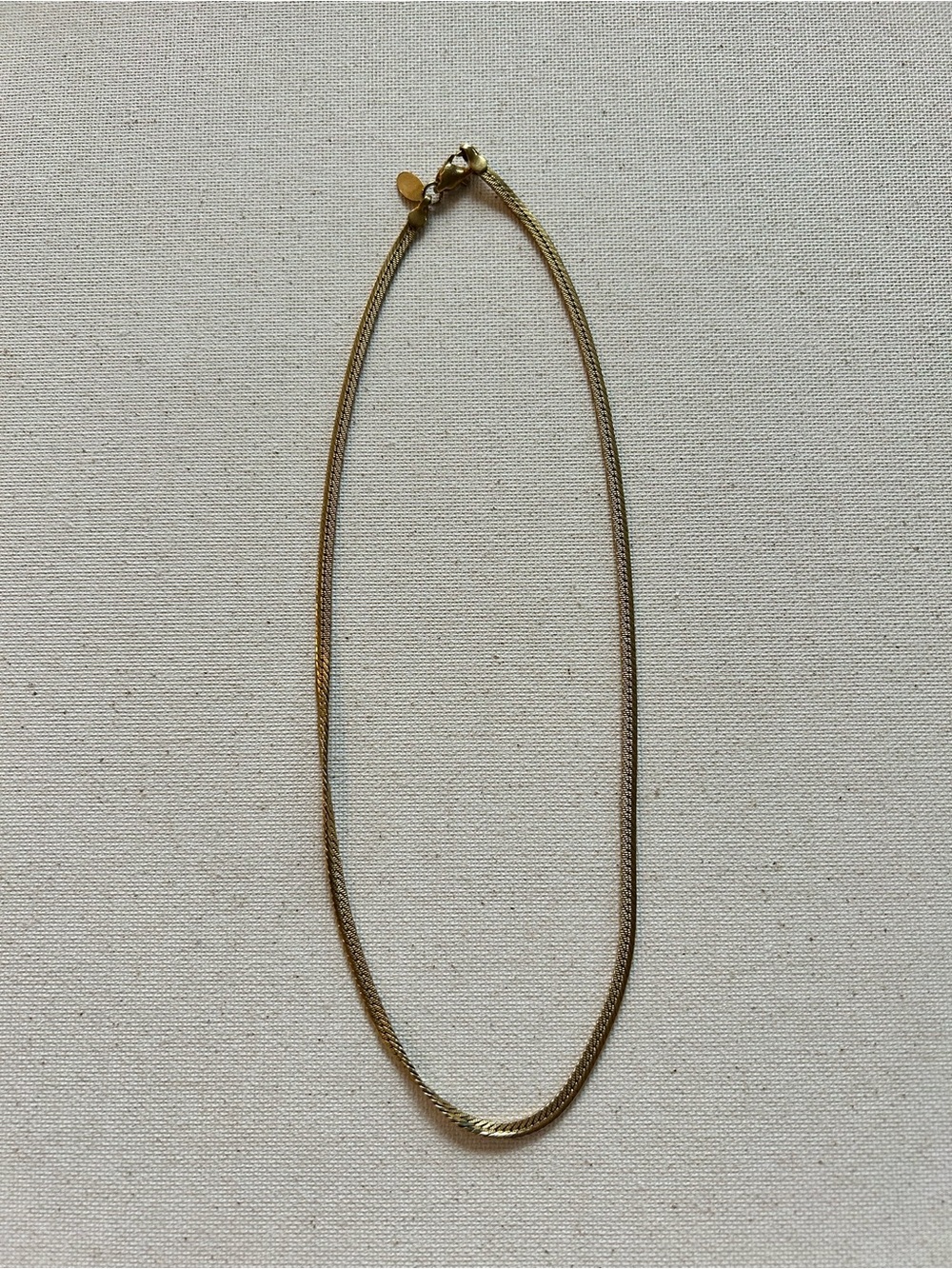 cintage american showcase Classic Gold plated Women's Chain Necklace